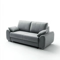 Sofa, 2-osobowa poliester z kanapą z 2 poduszkami, 170 x 90 x 88 cm