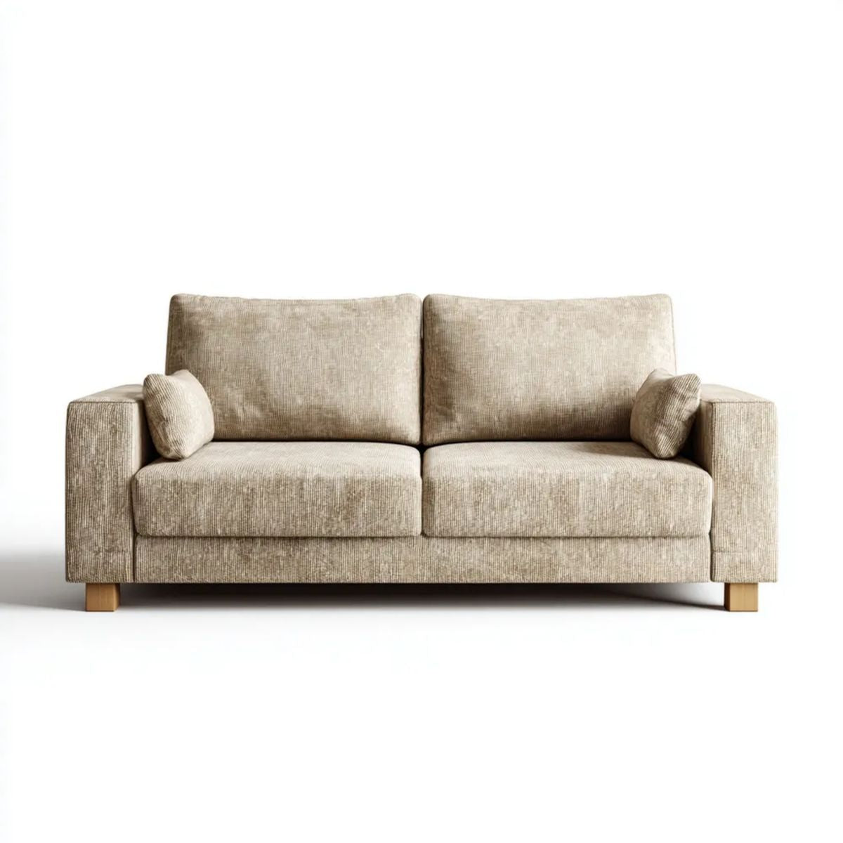 Sofa, 2 fotela w sofie z nadrukiem, drewniana, 180 x 88 x 82 cm