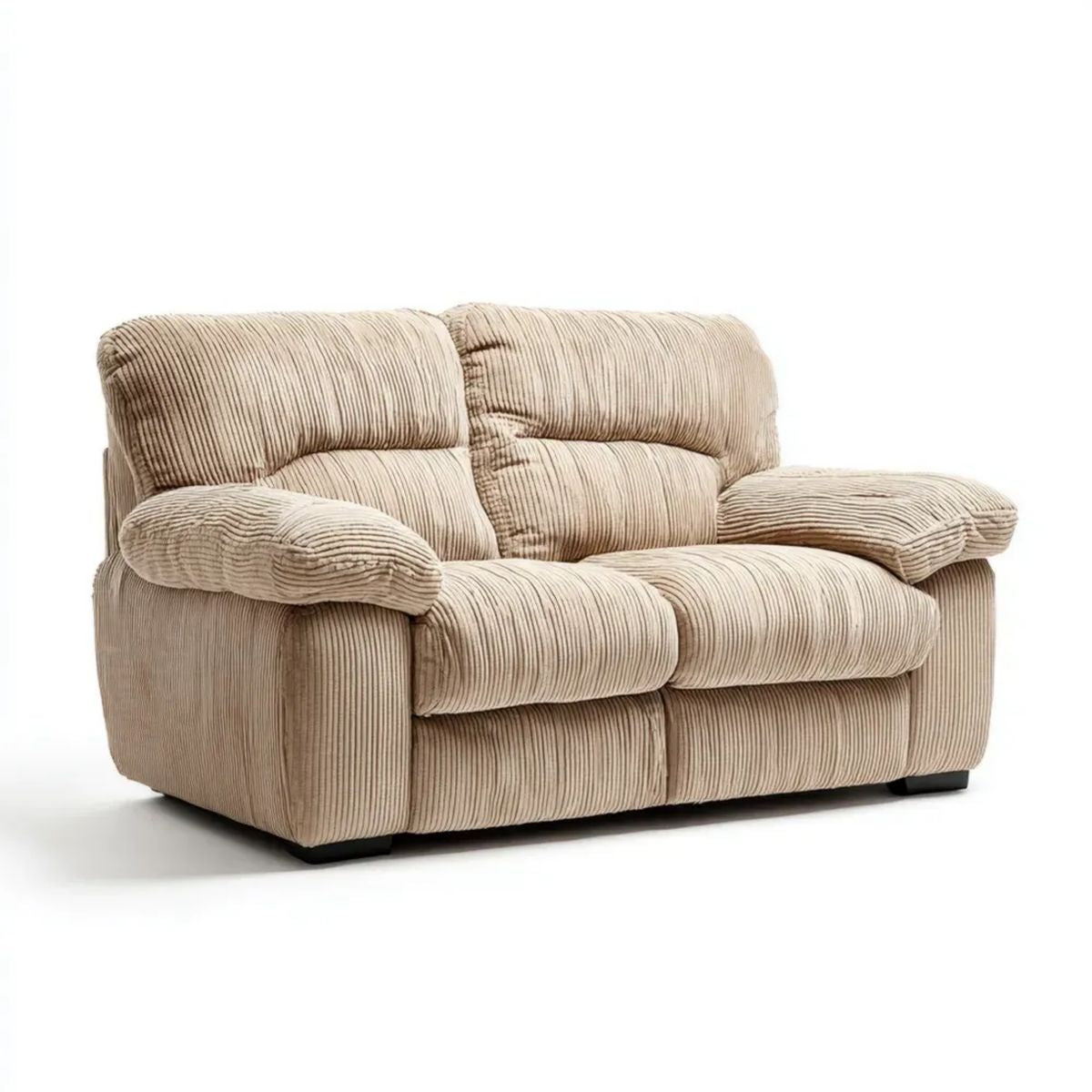 Sofa, 2-osobowa w sofie z poliestru betonowej, 170 x 95 x 88 cm